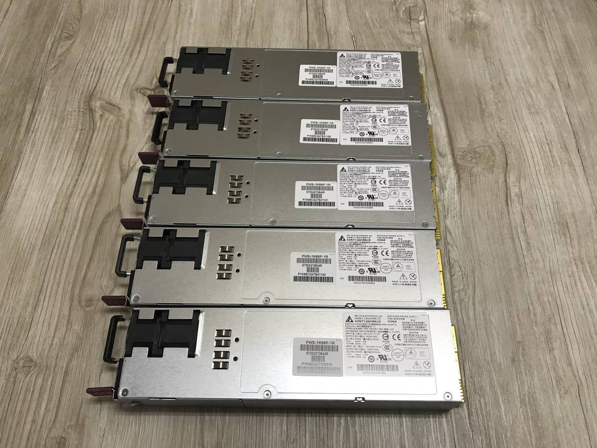 SUPER MICRO 1600W Platinum Hot Swap Server Power Supply PSU PWS-1K66P-1R/DPS-160