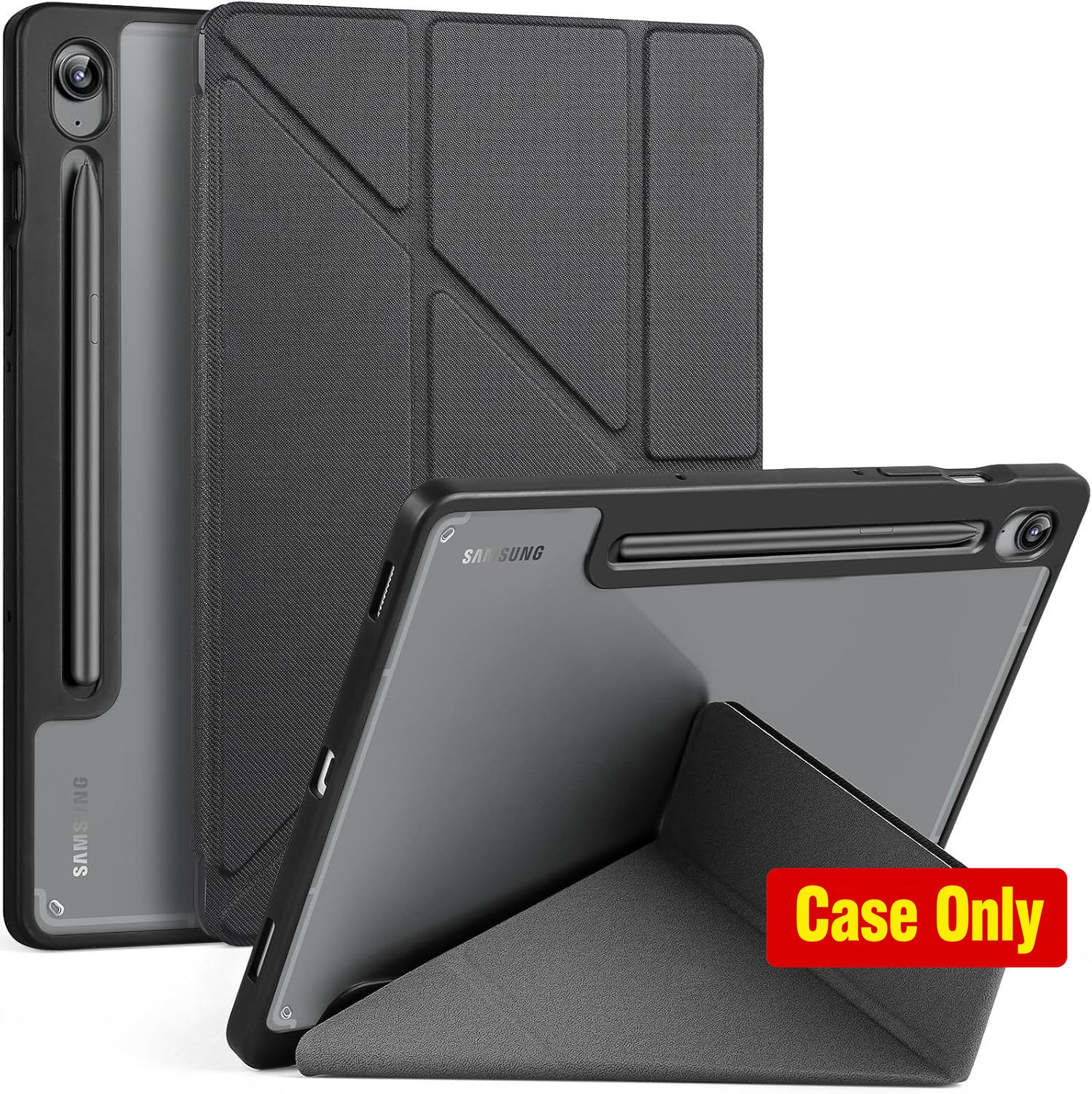 Case for Samsung Galaxy Tab S10 Lite 10.9 Inch, Y-Shaped Cover, Pencil Holder
