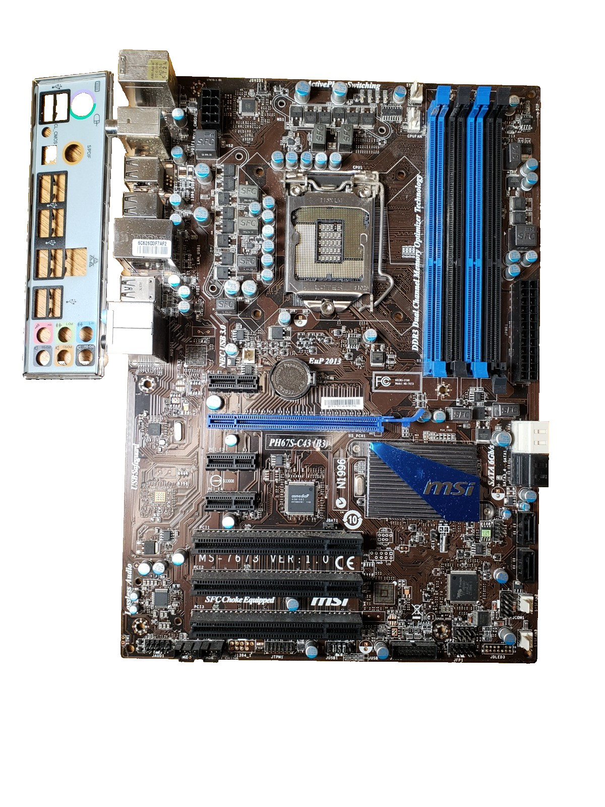 MSI PH67S-C43 (B3) Socket 1155/H2 Desktop ATX Intel Motherboard Tested