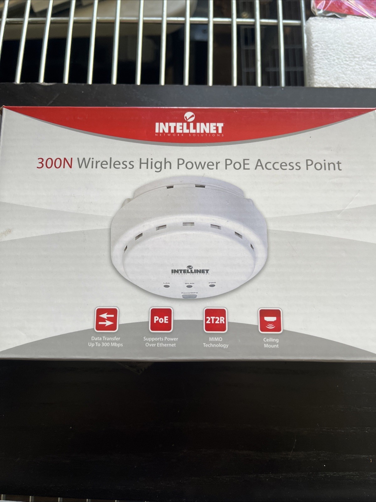 Sealed New Intellinet 300N Wireless High Power PoE Access Point