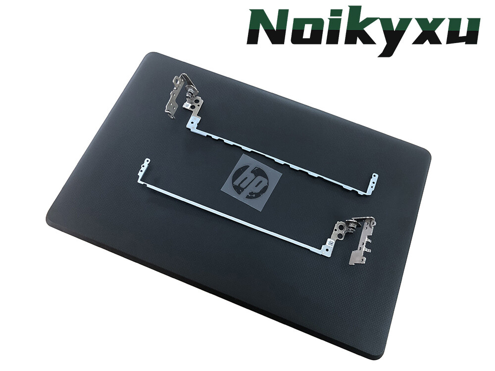 New for HP 15-bs038dx 15-bs115dx 15-bs051od LCD Back Cover & Hinges Black Case