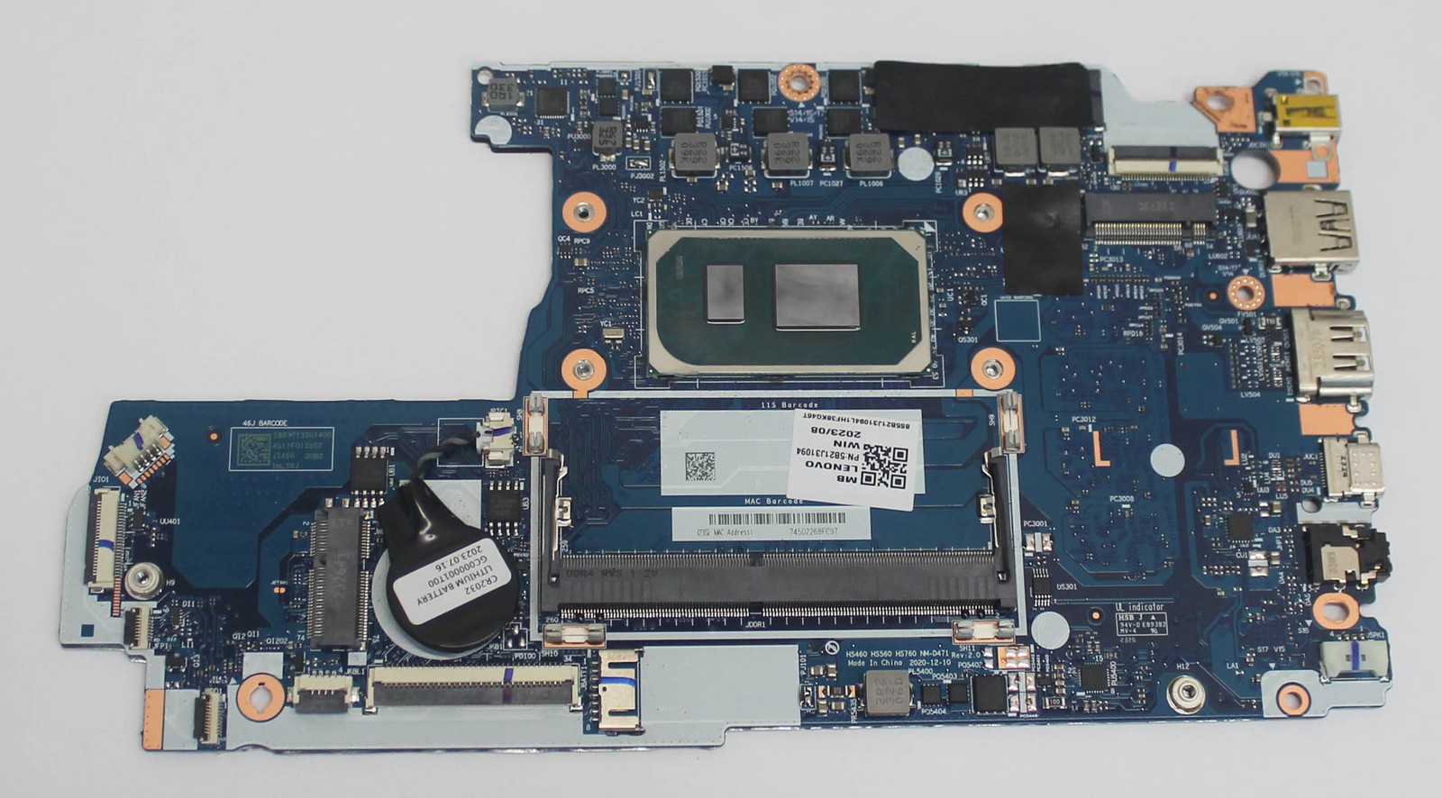 5B21J31094 LENOVO MB H7 I3-1115G4 UMA 8GRM Ideapad 3-14ITL6 (82H7) "GRADE A"