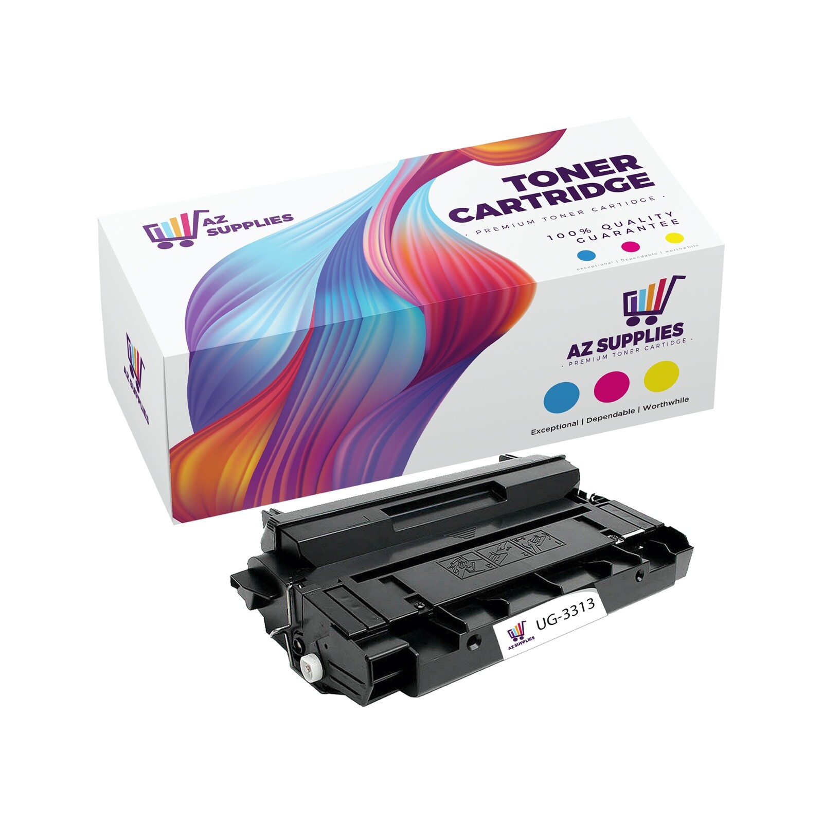 Panasonic Compatible Toner Cartridge for UG-3313 UG-3313 DF-1100 MFP Black 1 PK