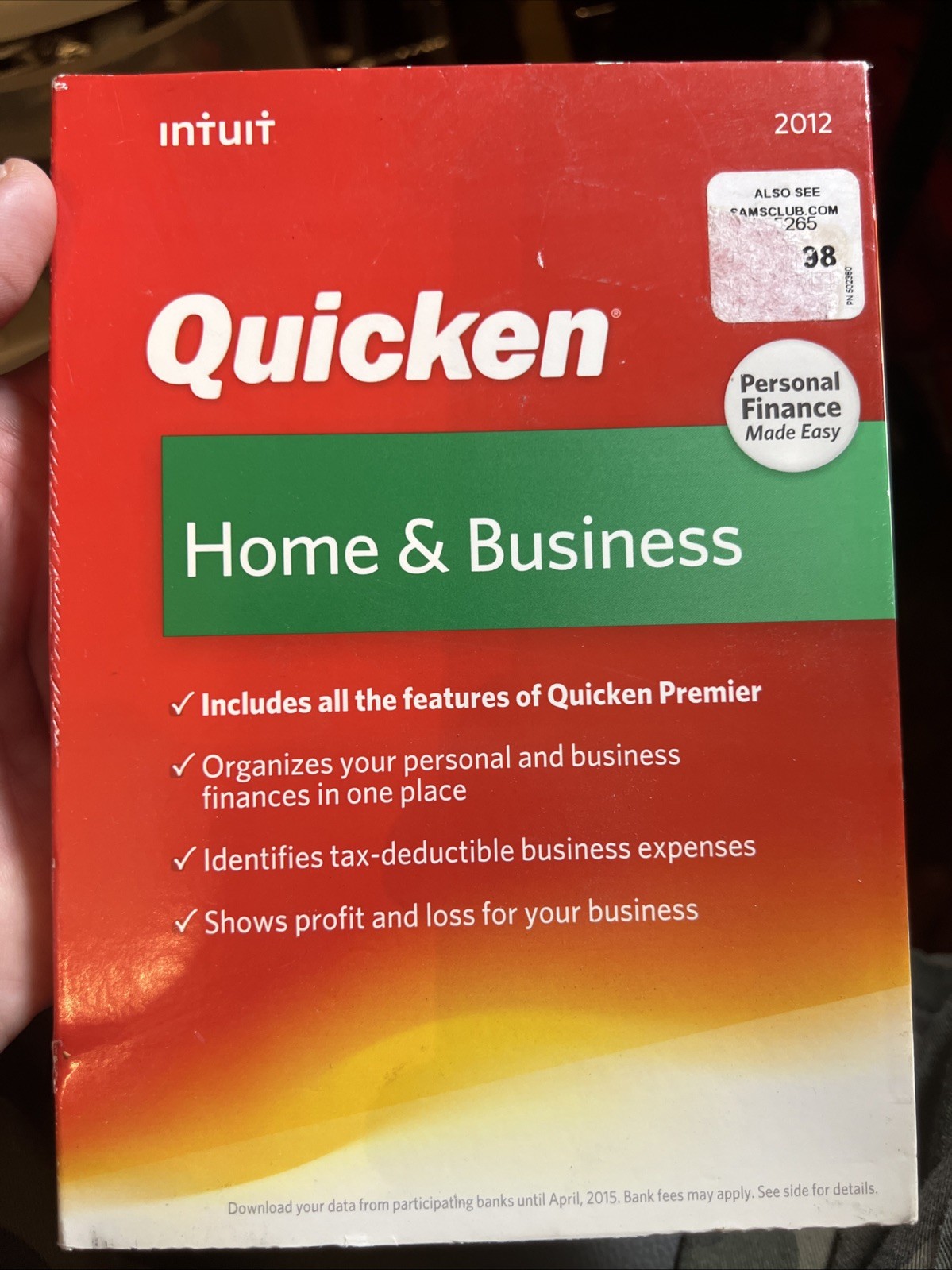Intuit Quicken Home & Business 2012