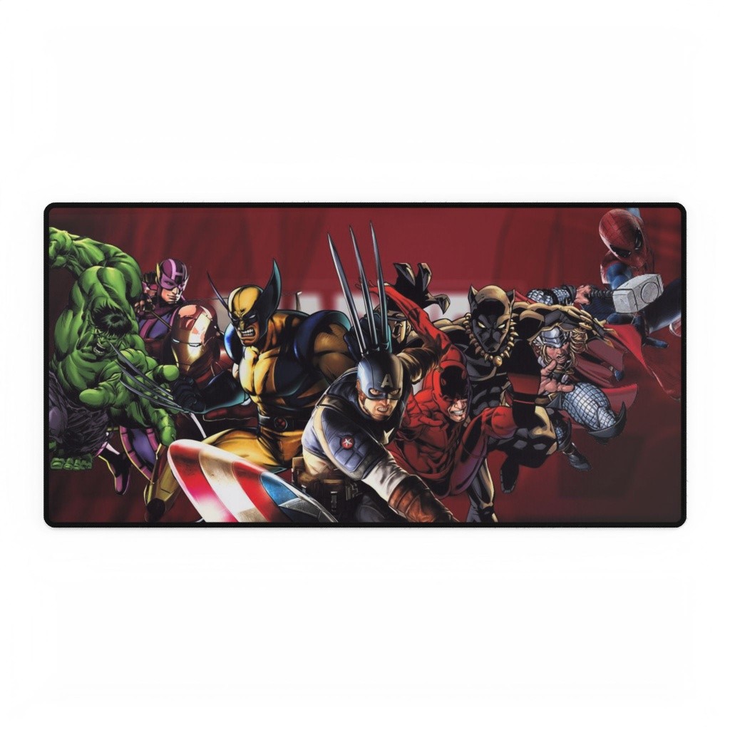 Marvel Superheroes Avengers Wolverine Hulk Gaming Mouse Pad Desk Mats