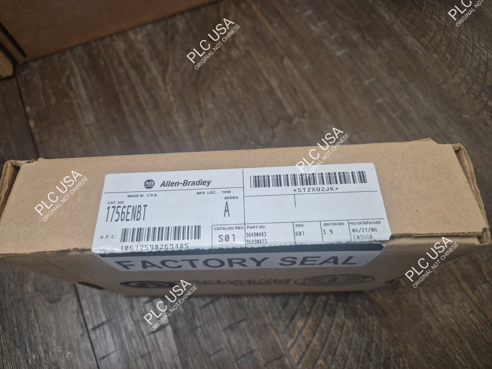 New Allen Bradley 1756-ENBT Ser A ControlLogix Enet/IP Comms Module "USA SELLER"