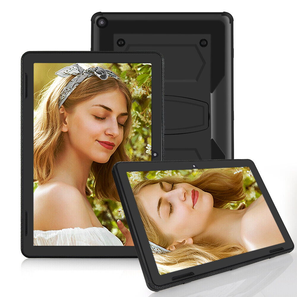 For Onn 10.1 Tablet Case 2 Gen Model 100011886 Heavy Duty Hard Back Hybrid Cover