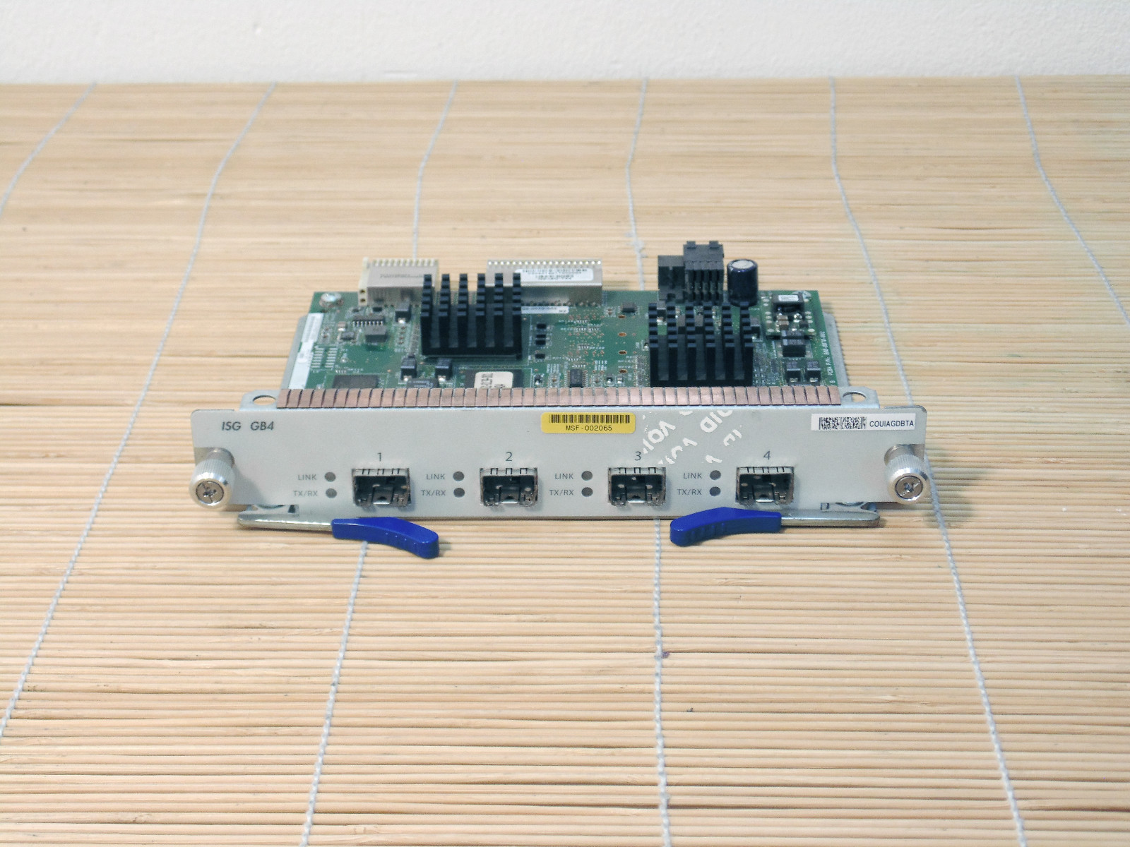 Juniper NS-ISG-TX4 4 I/O Module - 4-Port Mini GBIC-TX for ISG 1000 2000