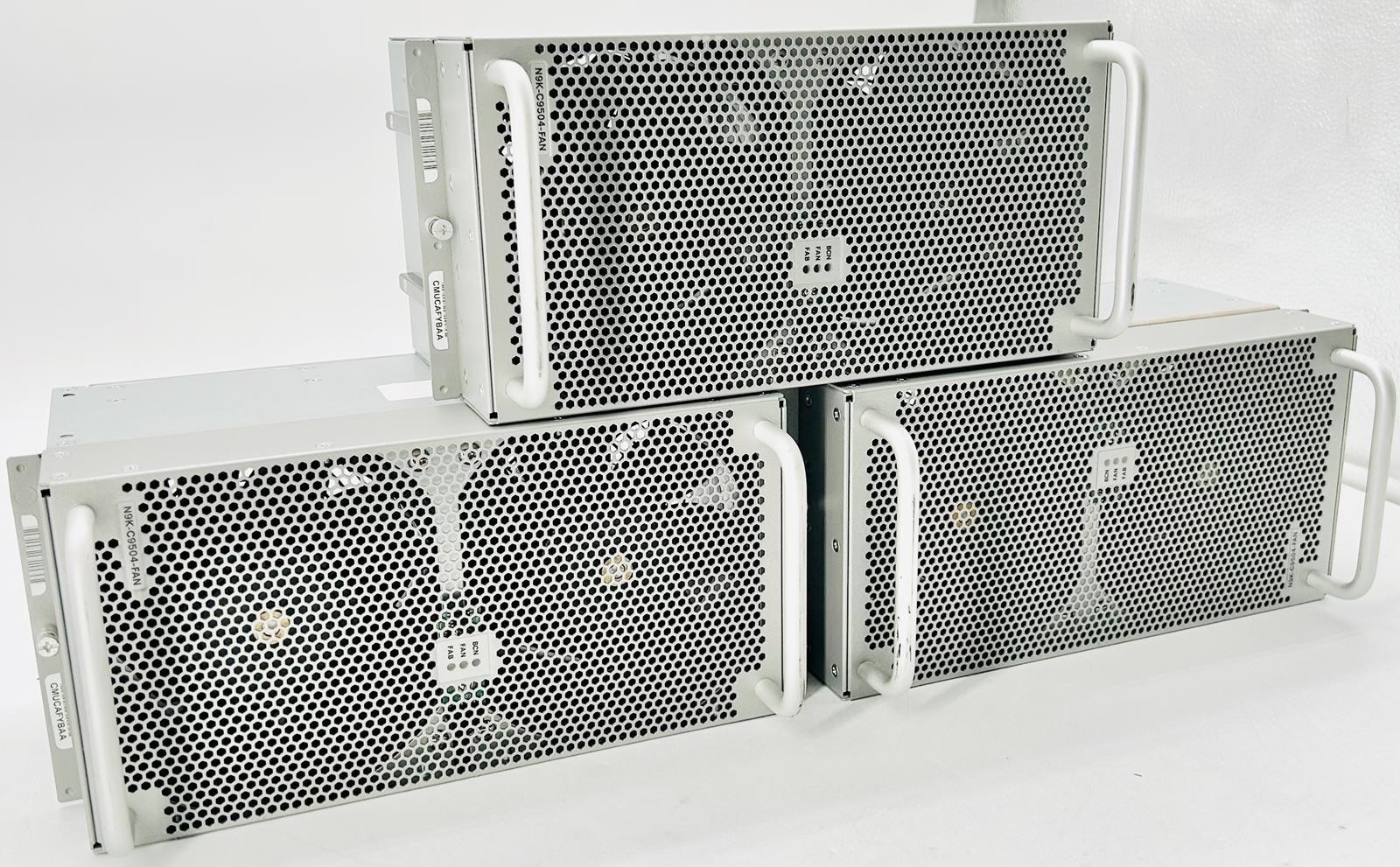 3X CISCO NEXUS 9504 N9K-C9504-FAN 800-42907-01 NETWORK FAN MODULES
