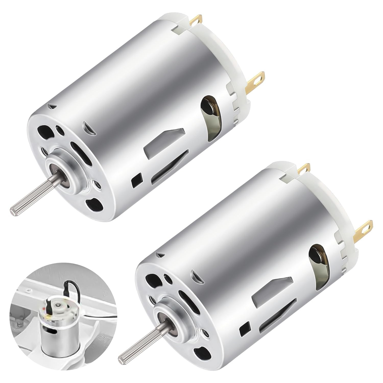 12V DC Fan Motor Compatible with Ventline BVD0218-00 (2 Pcs)