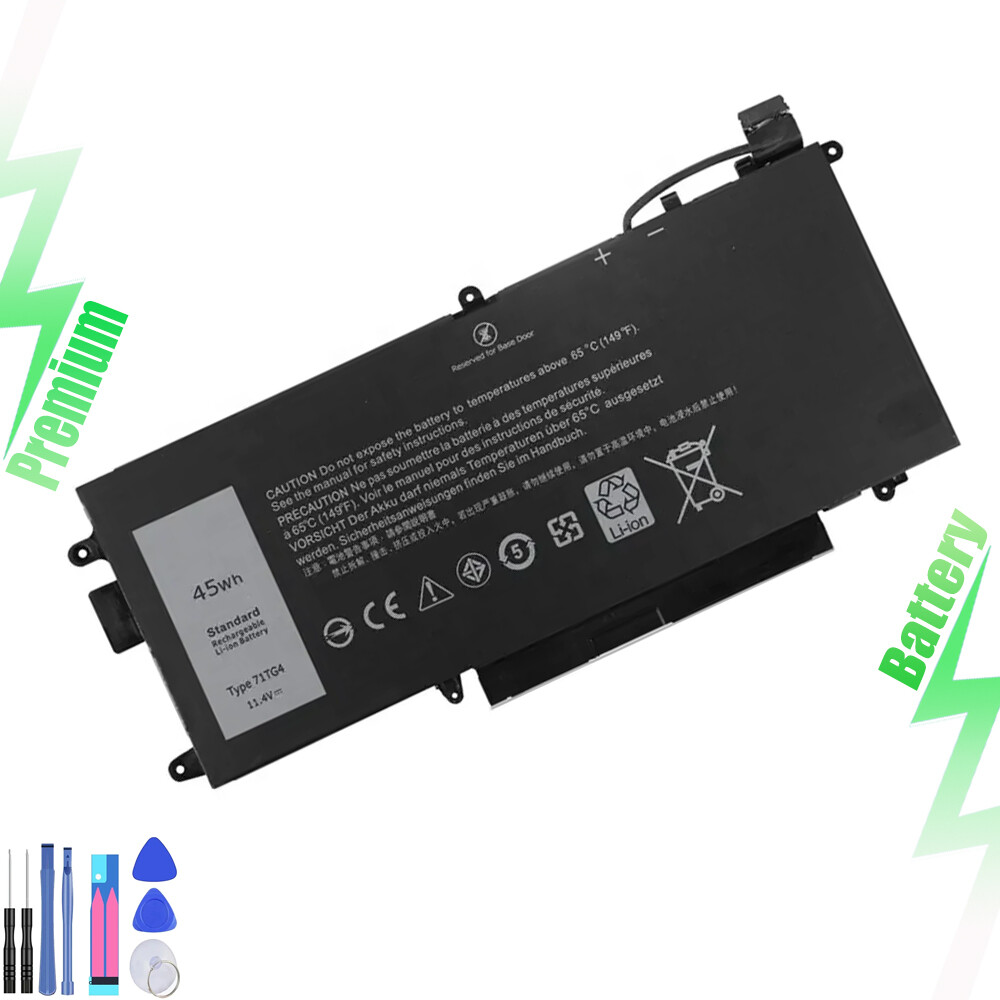 New 71TG4 K5XWW 45Wh Battery for Dell Latitude 5289 7389 7390 2-in-1 CFX97 X49C1