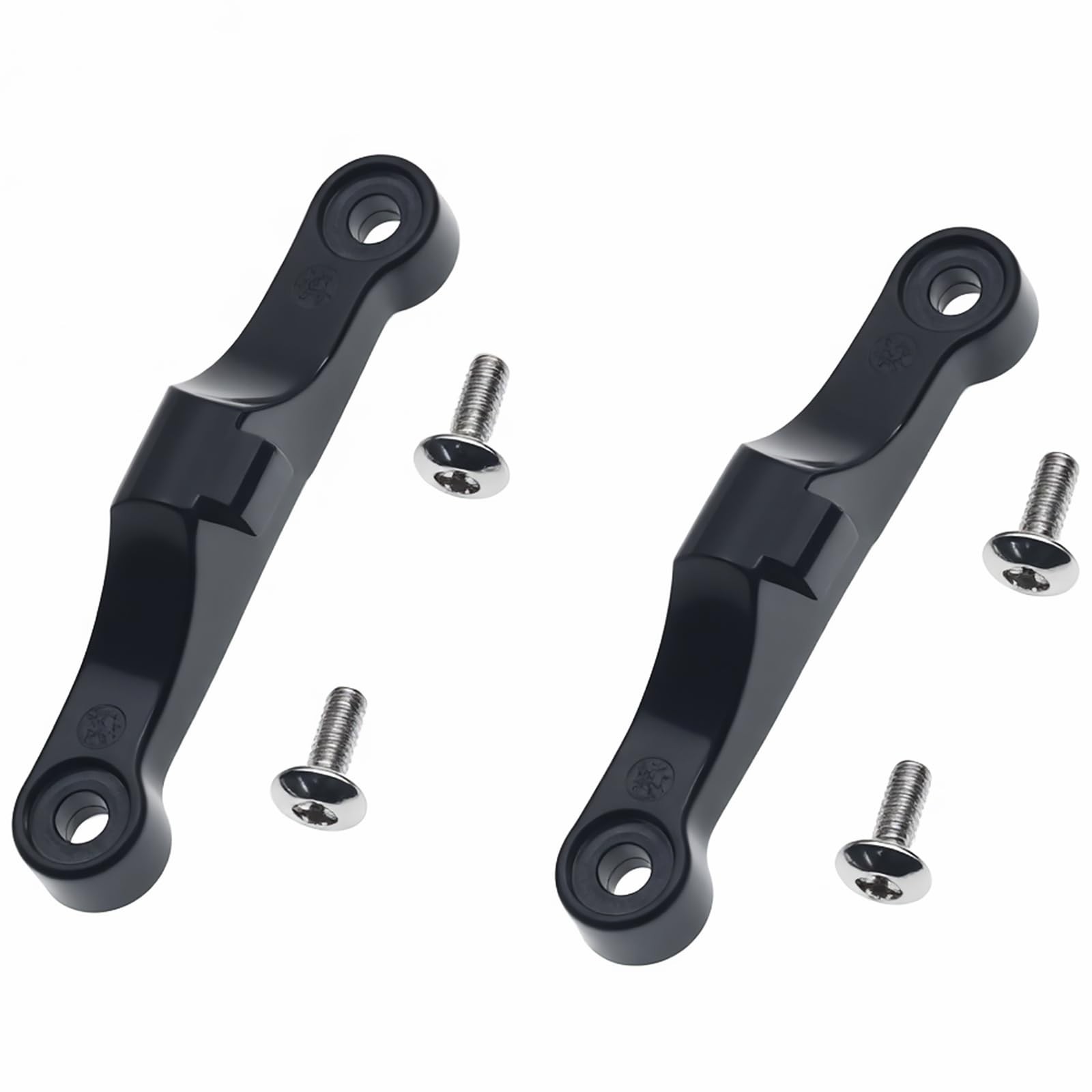 2 Pcs AM5 Motherboard CPU Cooler Fan Retainer Bracket Black