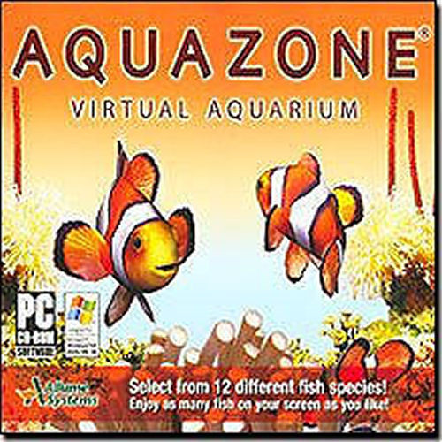 AQUAZONE VIRTUAL AQUARIUM - Turn your PC into a Fish Tank - BRAND NEW