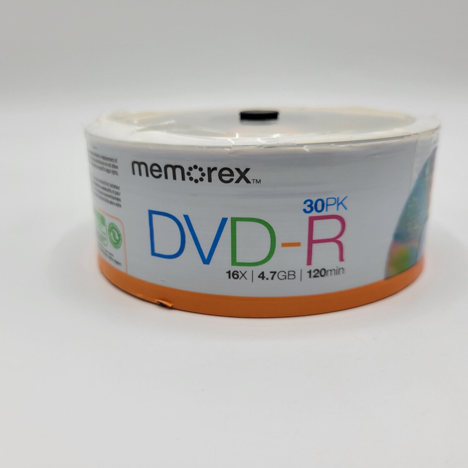 Memorex DVD-R 16X/4.7Go/120 Minute 30PK Sealed Taiwan