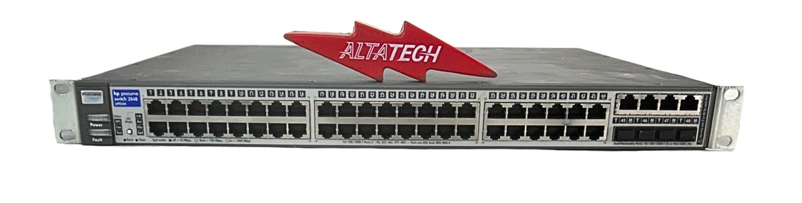HP ProCurve 2848 48-Port Gigabit Switch J4904A, 48x 10/100/1000, 4x mini-GBIC
