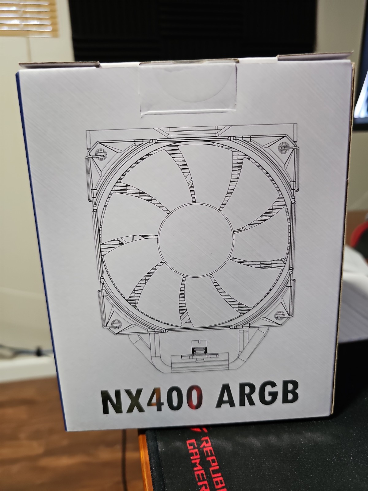 MONTECH NX400 ARGB - CPU Air Cooler, Single Tower, 4 Advanced Heat Pipes