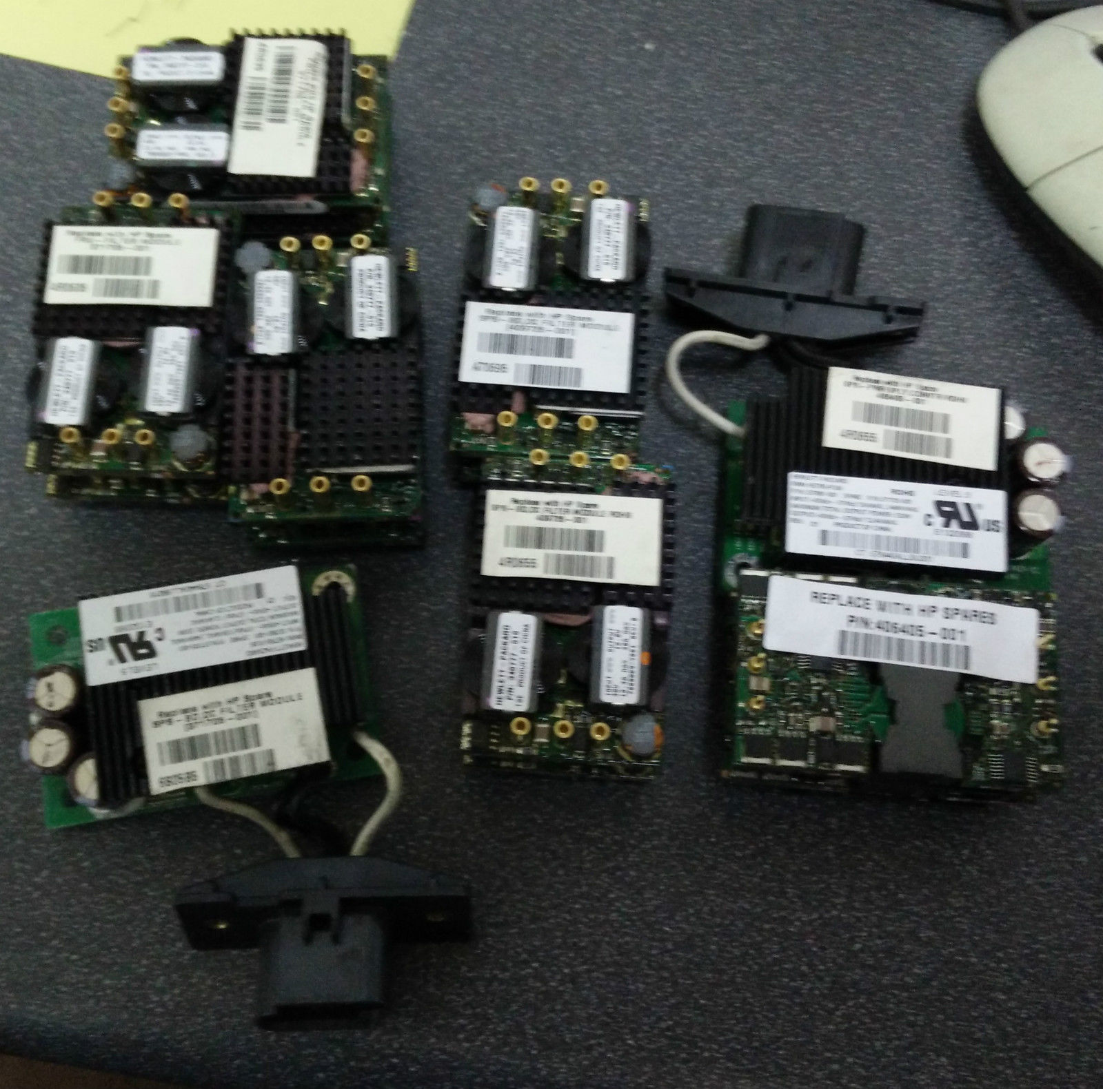 6x HP 371705-001 406405-001PROLIANT BL25P BL35P BD,DC FILTER MODULES