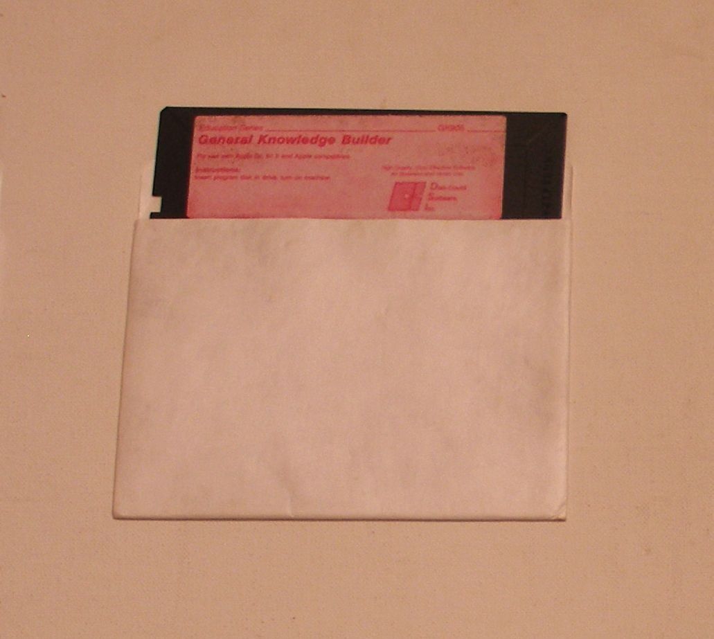 General Knowledge Builder Disk for Apple II Plus, IIe, IIc, IIGS & Commodore 64