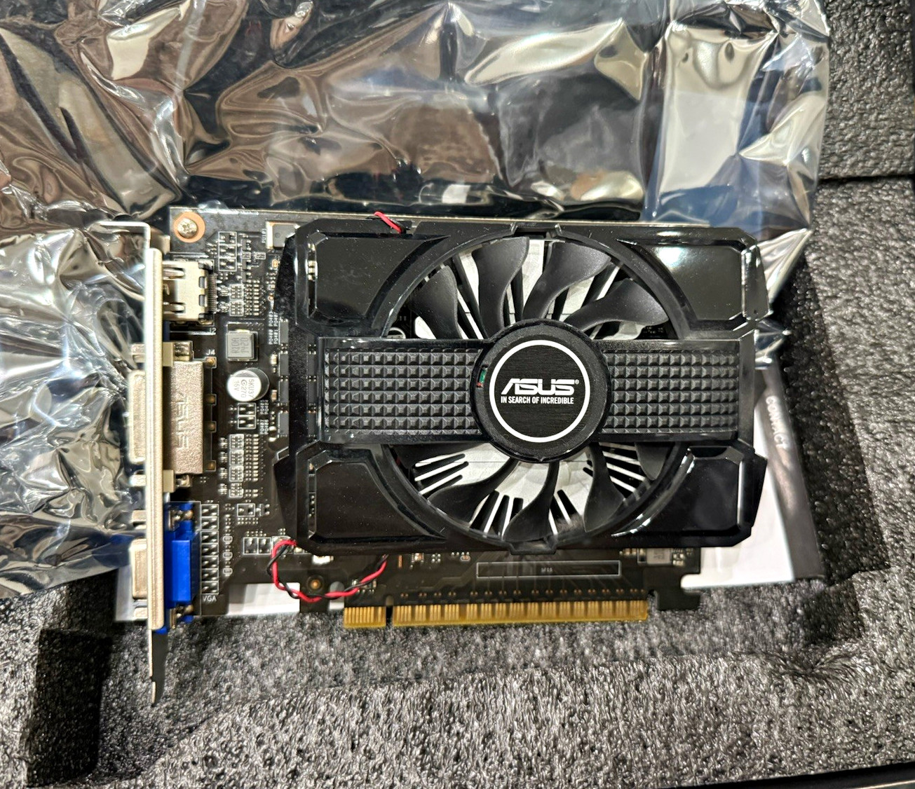 ASUS GeForce GTX 750 2GB GDDR5 PCIe x16 Multi-Monitor HDMI DVI VGA