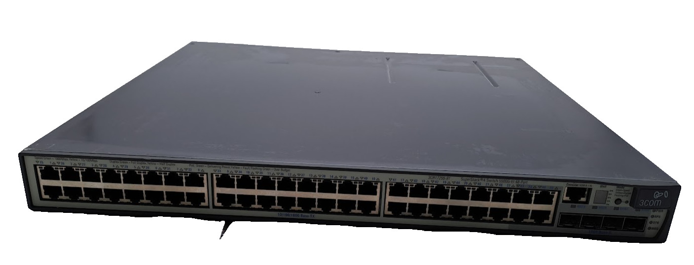 3Com 3CR17251-91 Switch 5500G-EI 48 Port Network Managed Switch