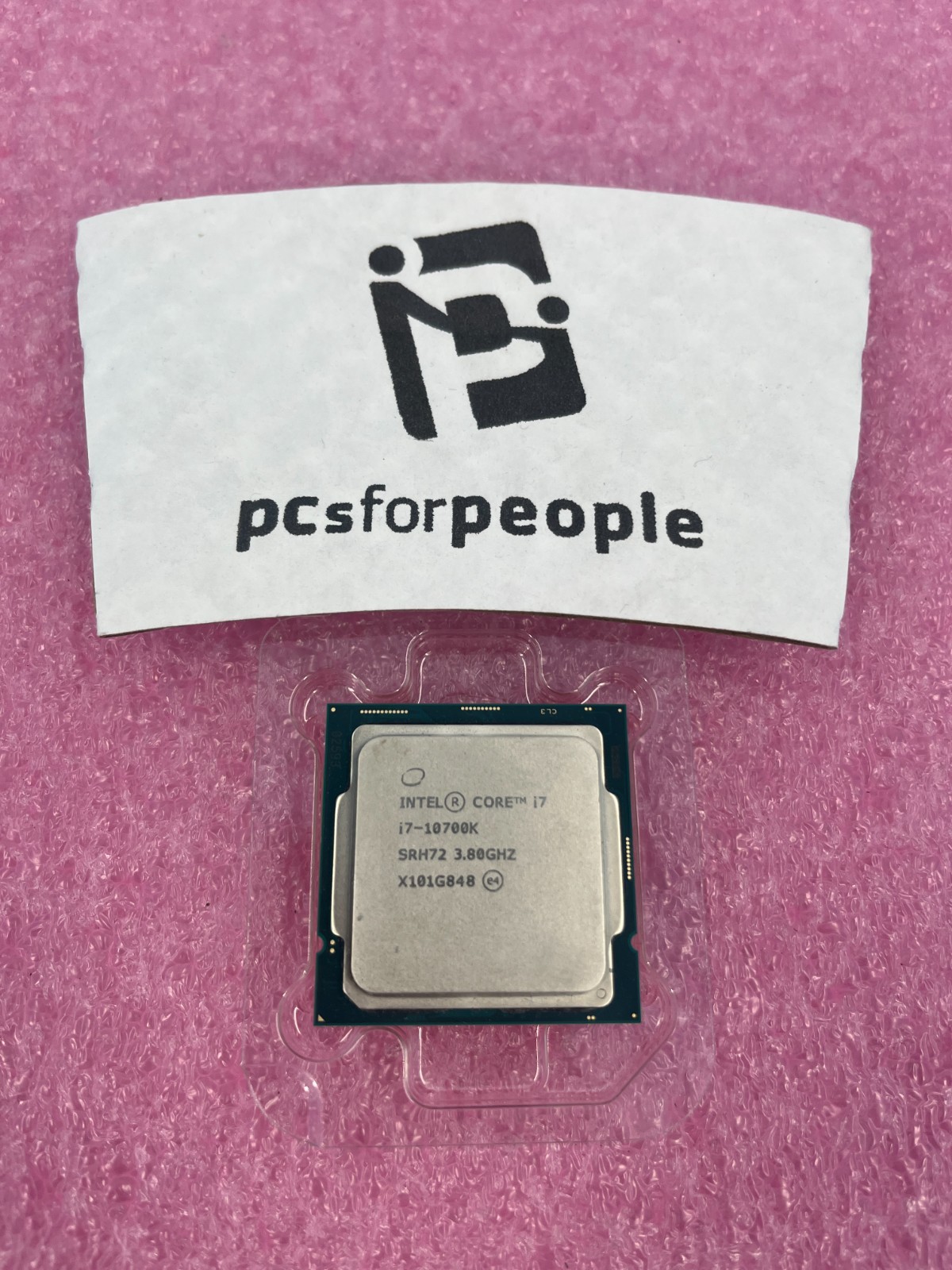 *Intel Core i7-10700K 3.8GHz 8-Core 16-Thread LGA1200 CPU SRH72 *