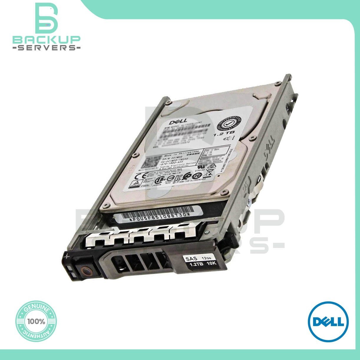 01M0D DELL 1.2TB 10K RPM 12Gbps 2.5" SAS AL15SEB120NY  Server Hard Drive