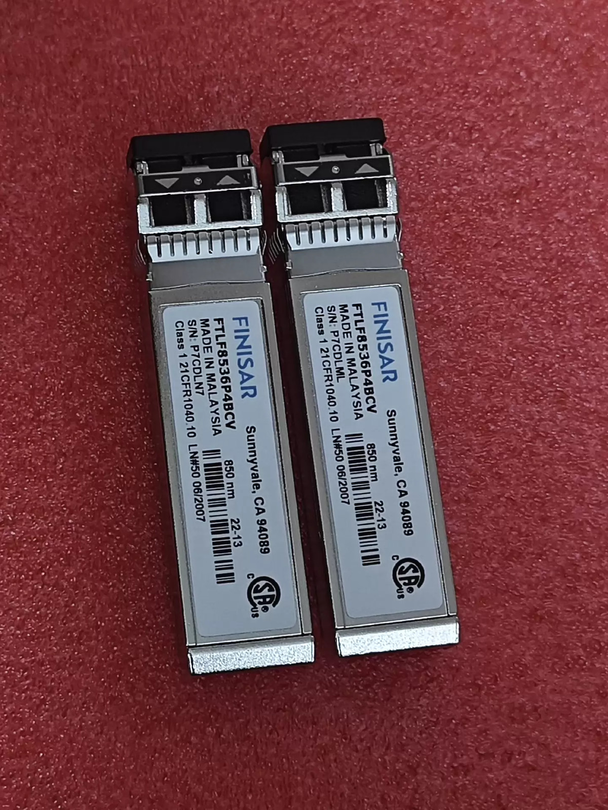 1pcs Finisar FTLF8536P4BCV B25GE SR/10GE SR Lite/eCPRI SW SFP28 Transceiver