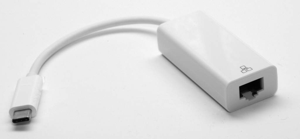 USB 3.1 Type-C to Ethernet RJ45 Adapter Cable 6In Gigabit