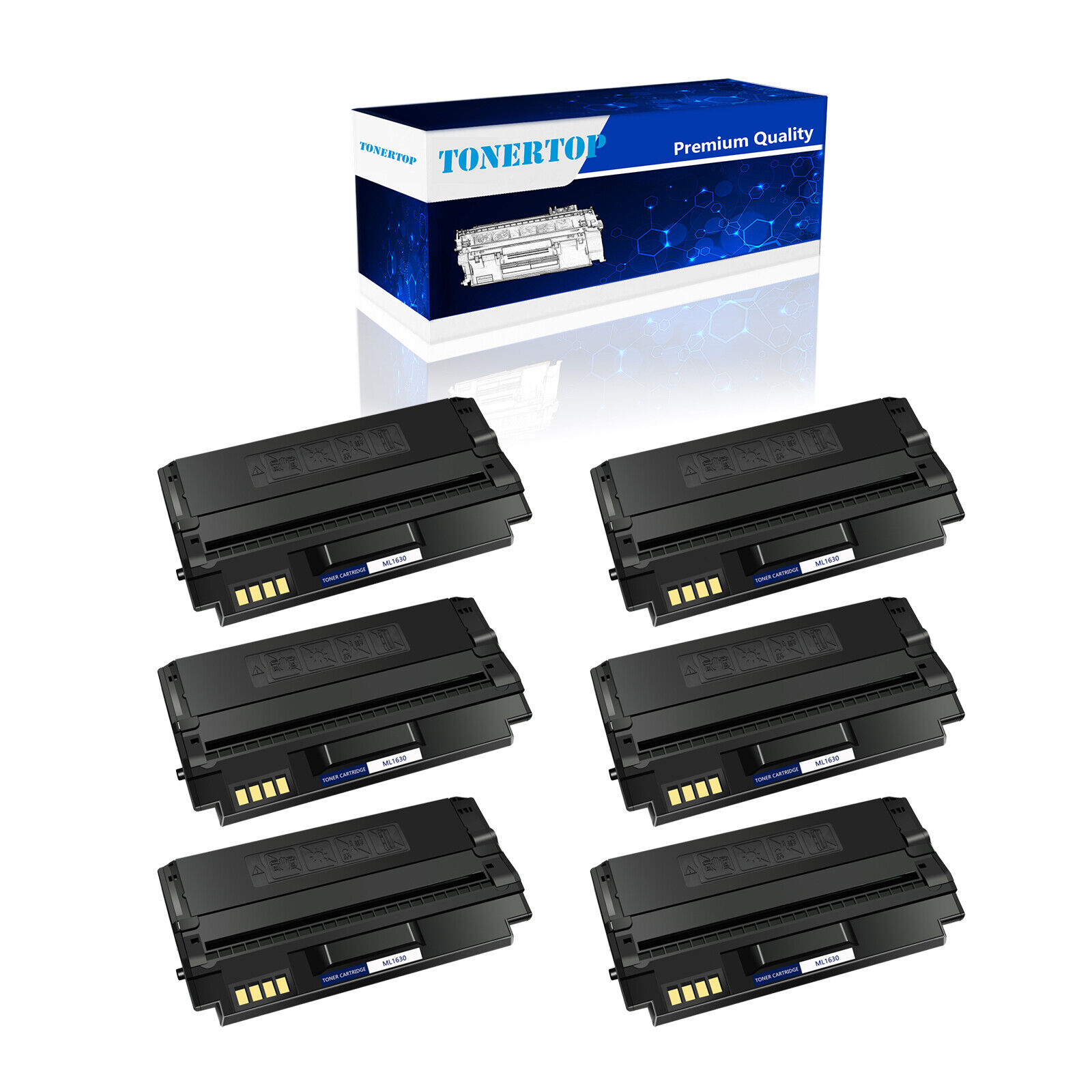 6PK ML-1630 ML-D1630A Toner Cartridge Fit For Samsung ML-1630W SCX-4500 SCX4500W