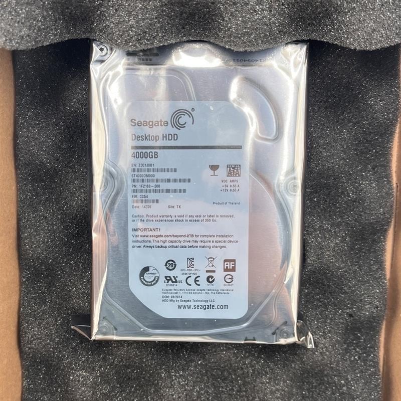 Seagate 4TB SATA 3.5 - ST4000DM000