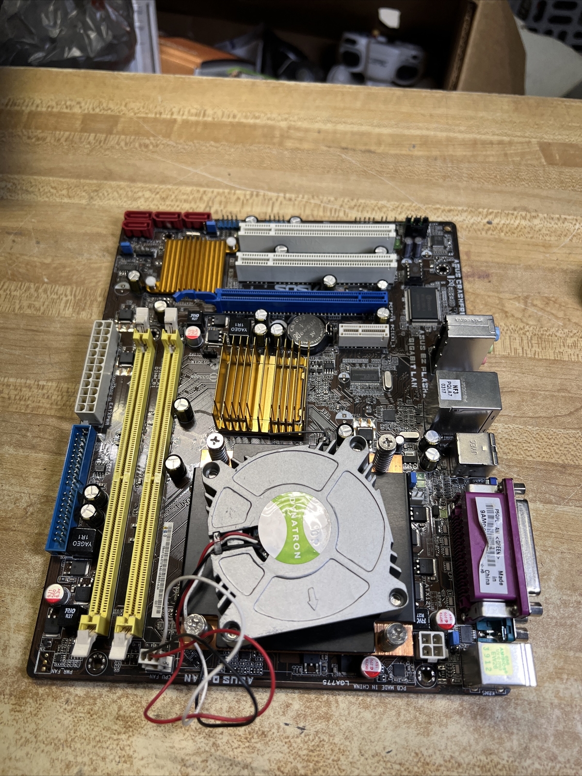 ASUS PSQPL-AM LGA 775 Intel SLGTE Micro ATX Intel Motherboard