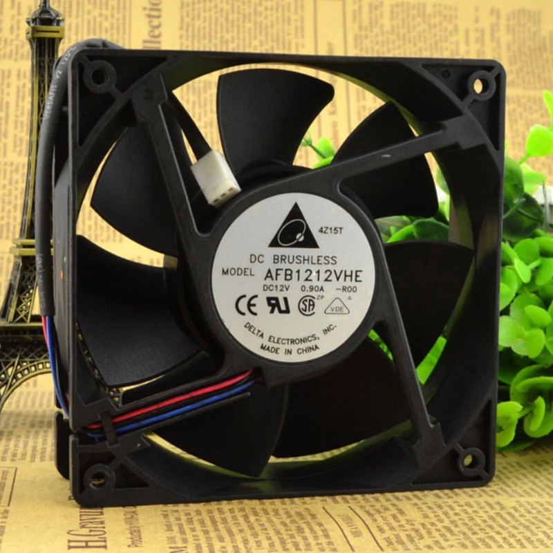 1pcs for Delta AFB1212VHE-R00 Graphics Card Cooling Fan DC12V 0.9A 3Pin