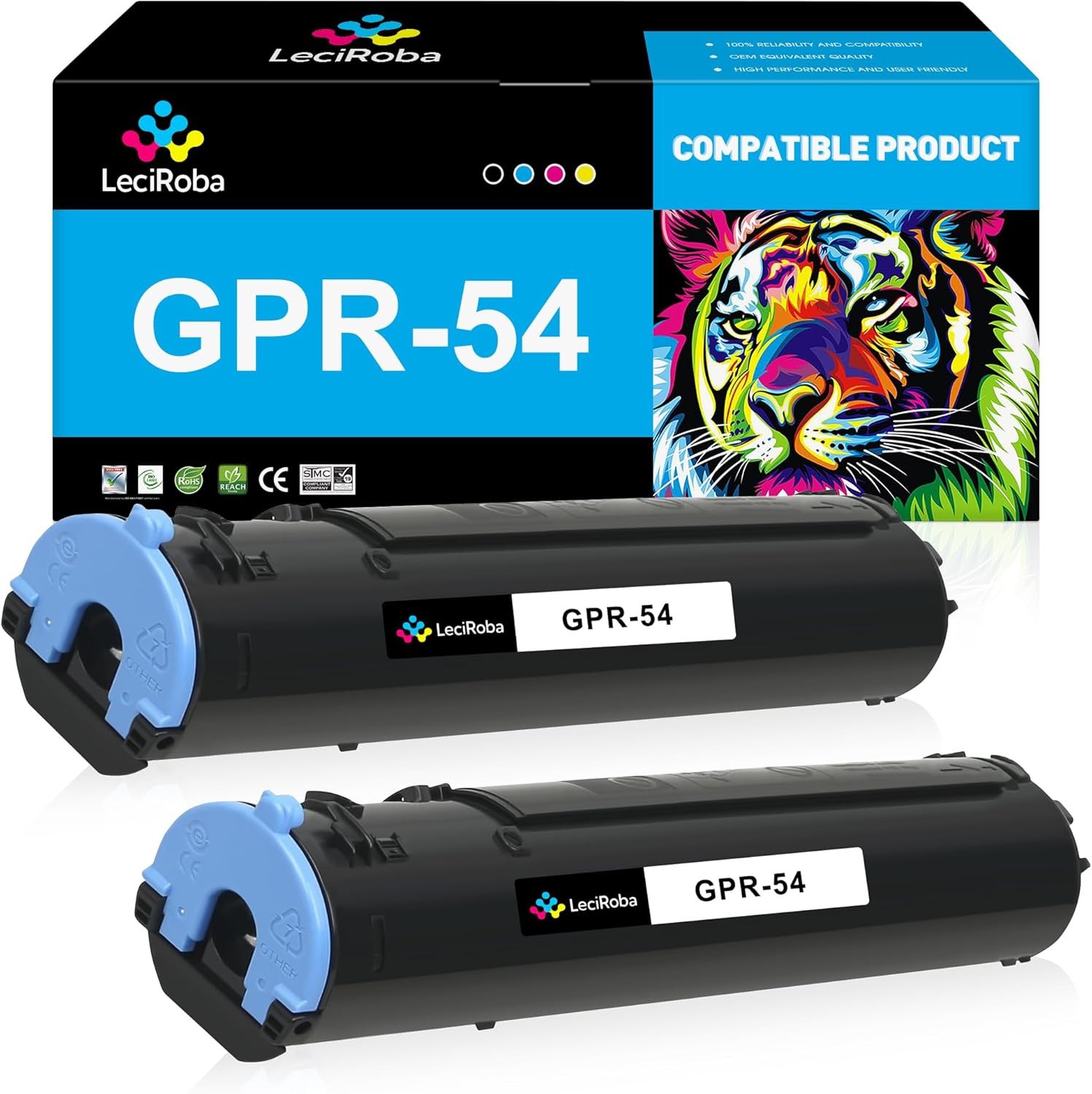 GPR-54 GPR54 Toner Cartridge Replacement for Canon imageRunner Black 2-Pack 2738