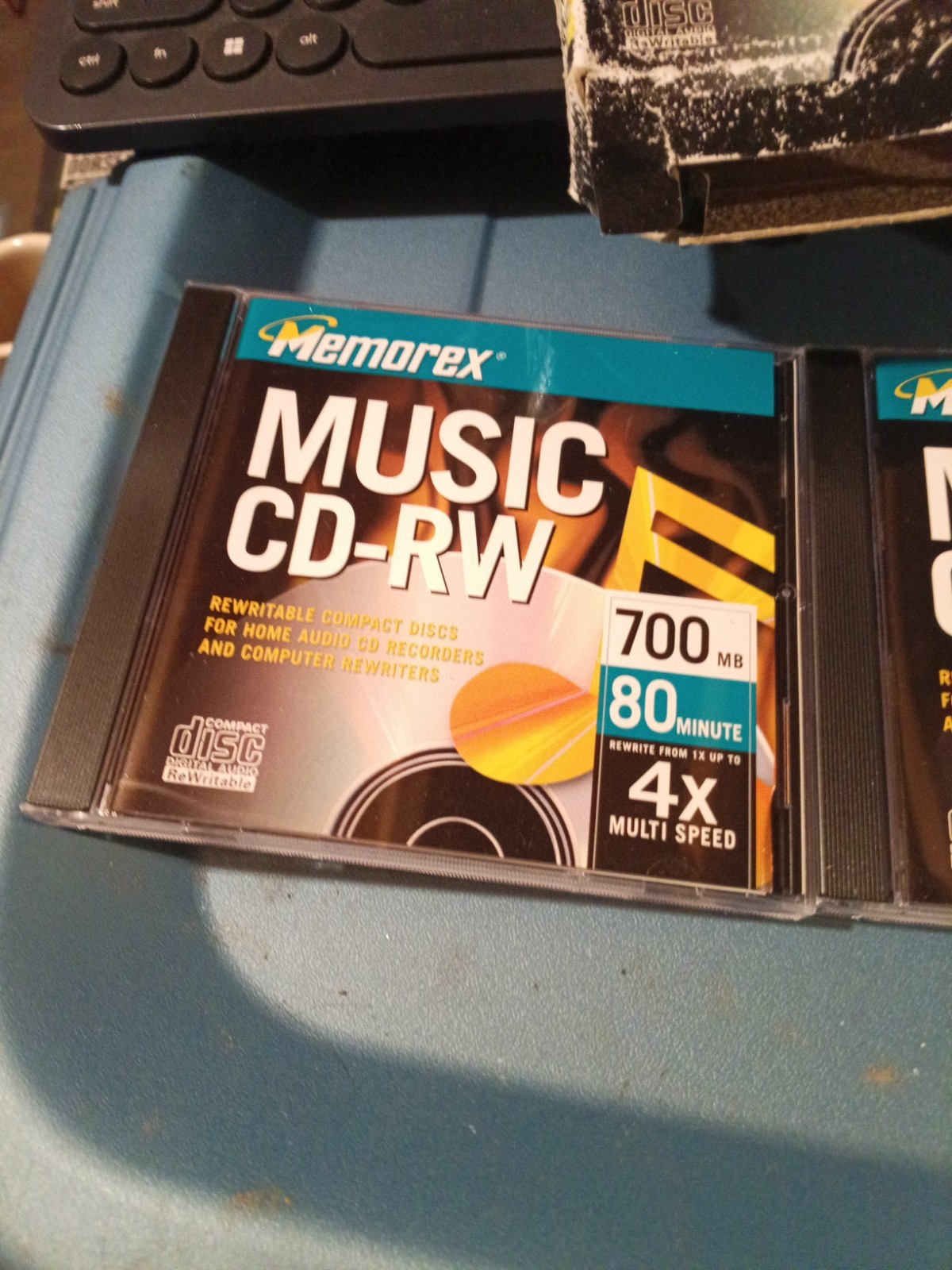 Lot of 3 Memorex Music CD-RW 700 MB VTG NOS