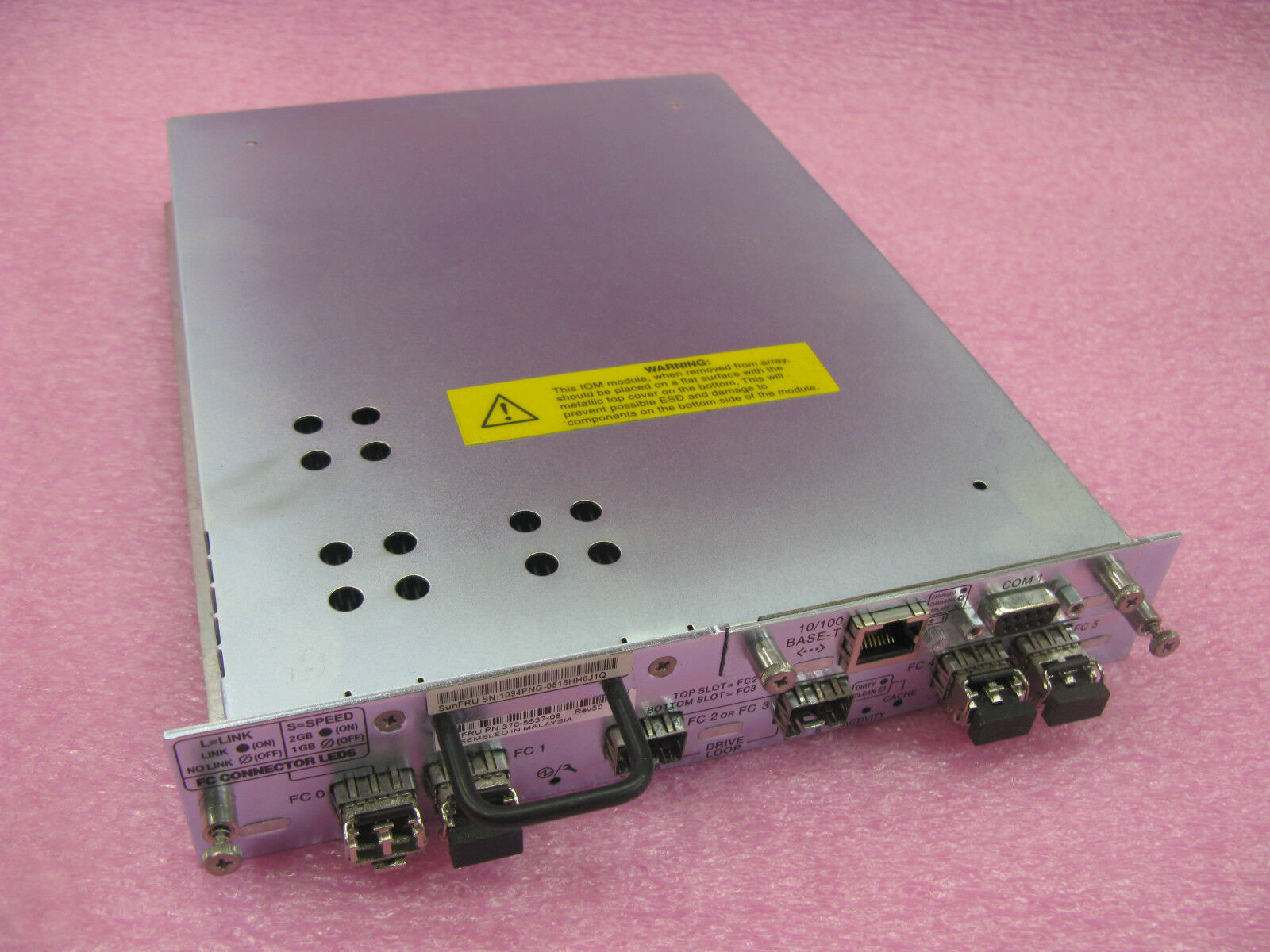Sun XTA-3510-CTRL-1G,  370-5537 RAID FC Controller, 1GB mem & Battery -  S4102