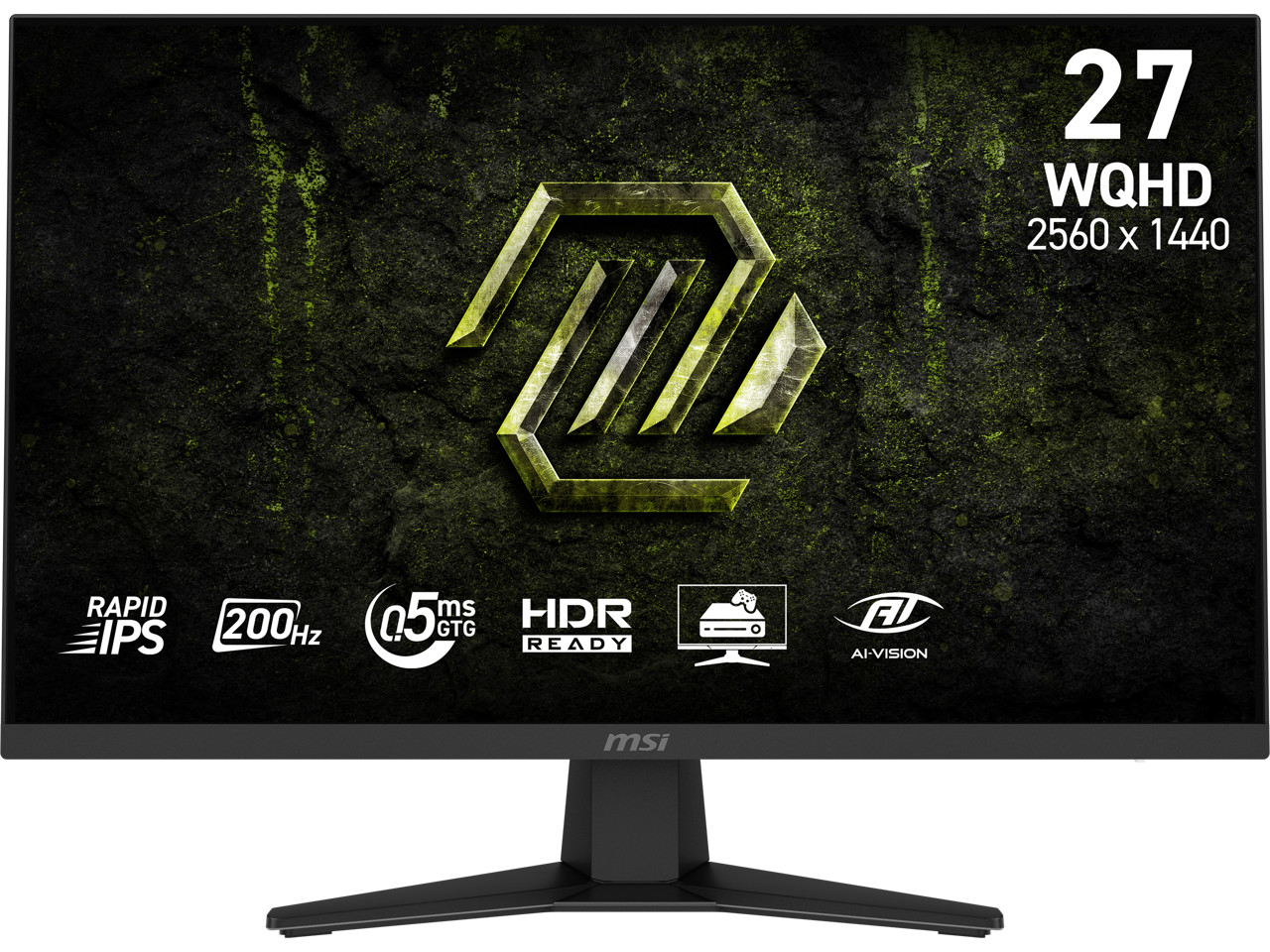 MSI MAG274QFE20 27" WQHD Gaming Monitor 200Hz Black