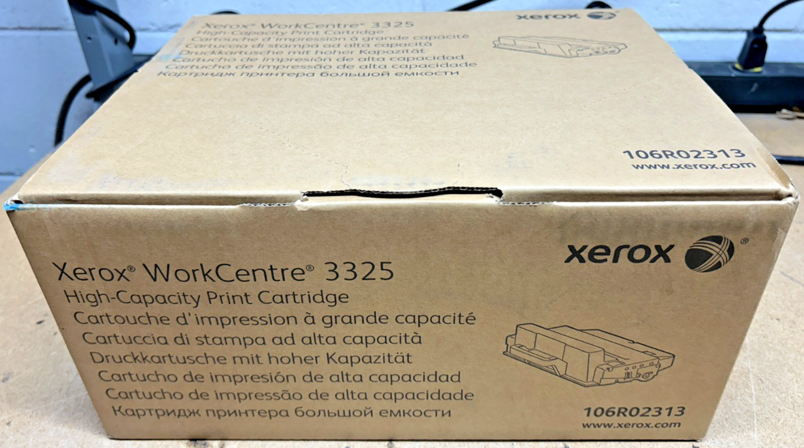 Genuine Xerox 106R02313 High Capacity Black Toner for Workcentre 3325DNI