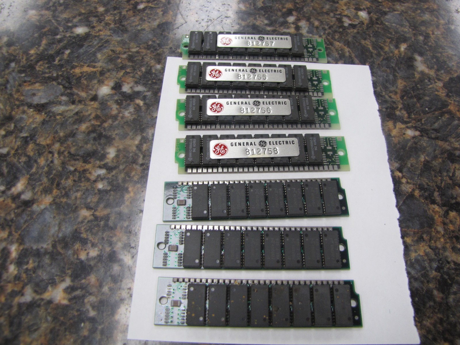 Vintage Lot of (7)  Clearpoint Inc. MC2Ram/S1-80 Rev B/Rev C