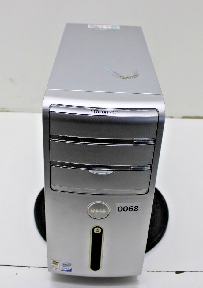 Dell Inspiron 530s Desktop Coputer Intel Core 2 Duo E4600 3GB Ram No HDD