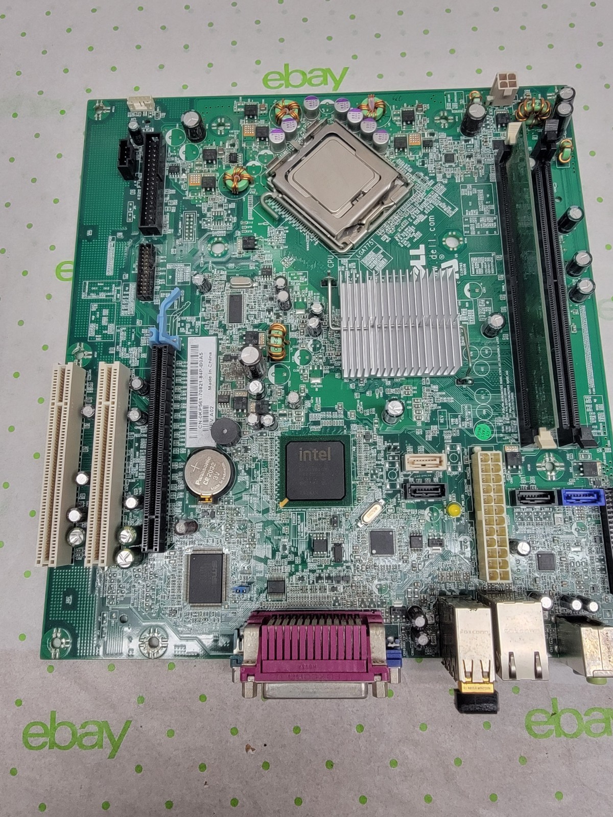 Dell Optiplex DDR2 LGA-775 MotherBoard KP561 0KP561 w/Pent Dual Core & 512MB