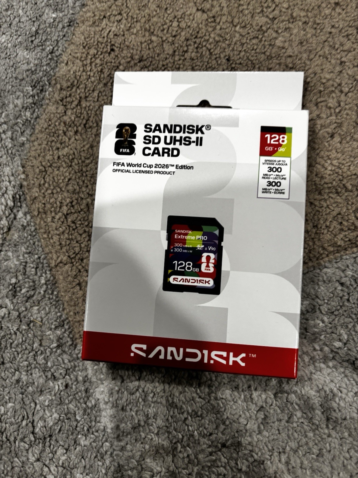 SanDisk 128GB Extreme PRO SDXC UHS-II Memory Card