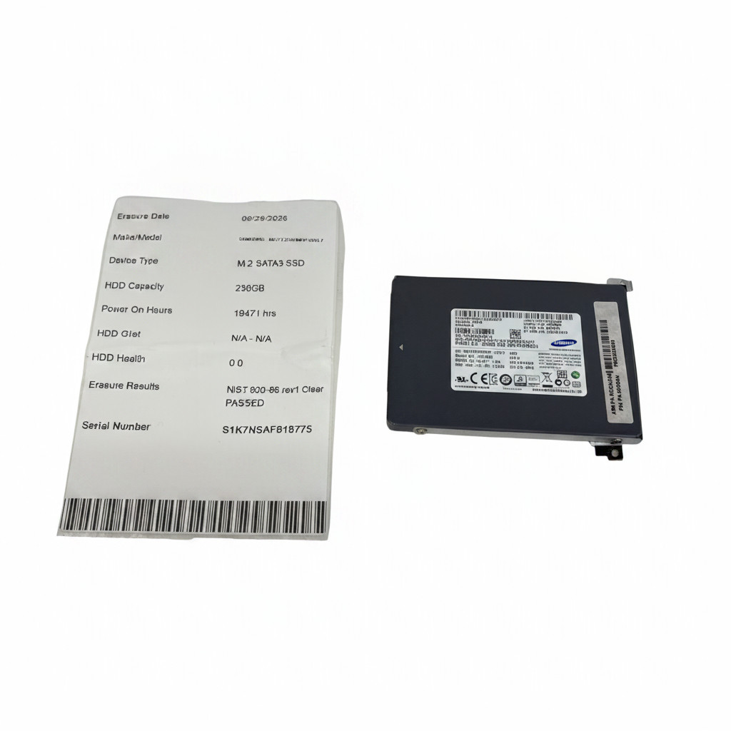 256GB 2.5" SATA Samsung PM851 SSD MZ-7TE2560 Lenovo FRU 00HM924 Tested