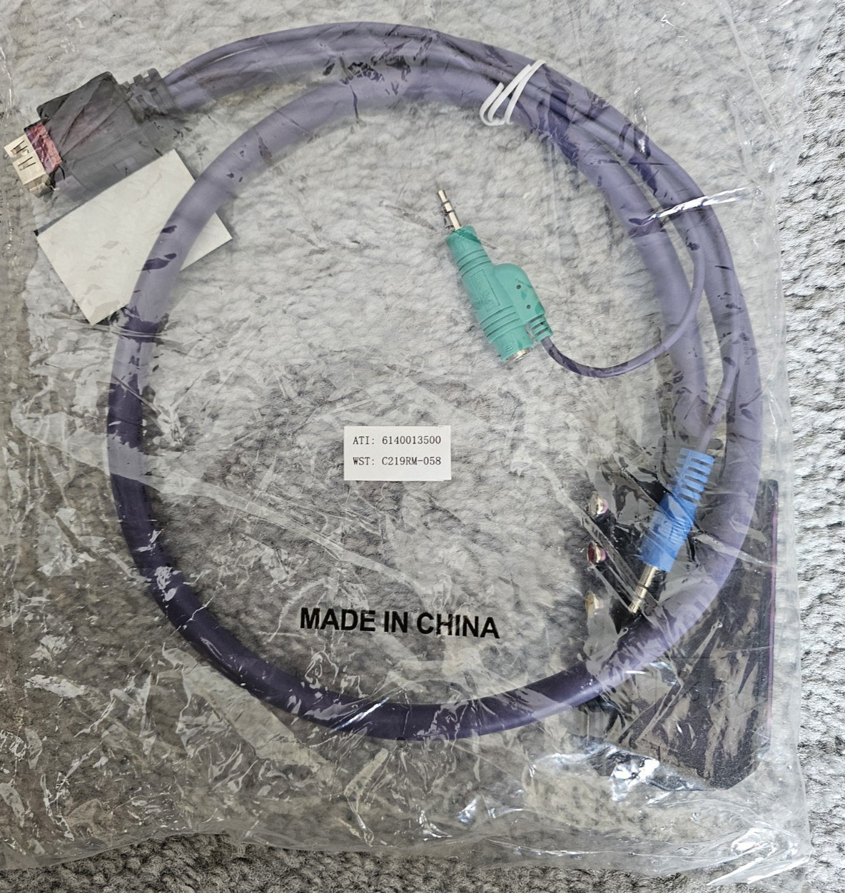 ATI AIW Cable S Video Firewire and RCA for 8500DV All In Wonder Video Card (New)