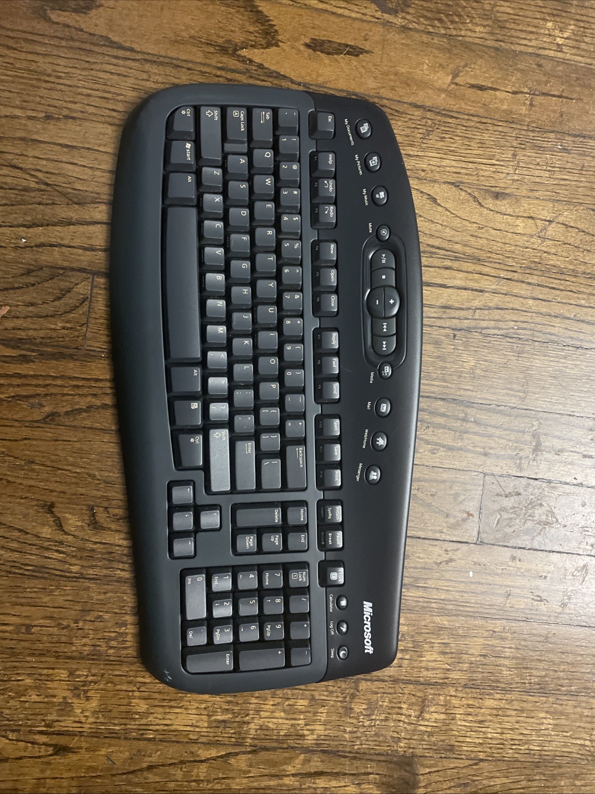 Microsoft Wireless Multimedia Keyboard 1.1 Model 1014 No Accessories