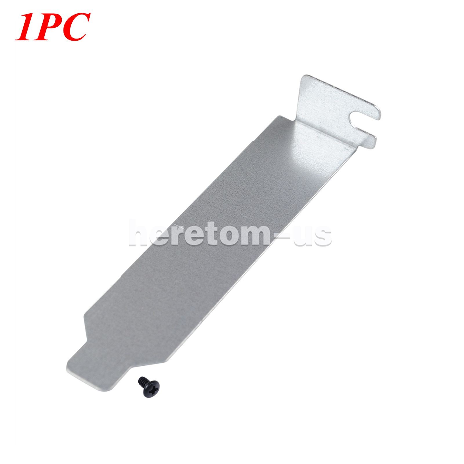 Lot 1-200PCS Silver-White Short Style PCI Slot Cooling Dust-proof Filter Cover