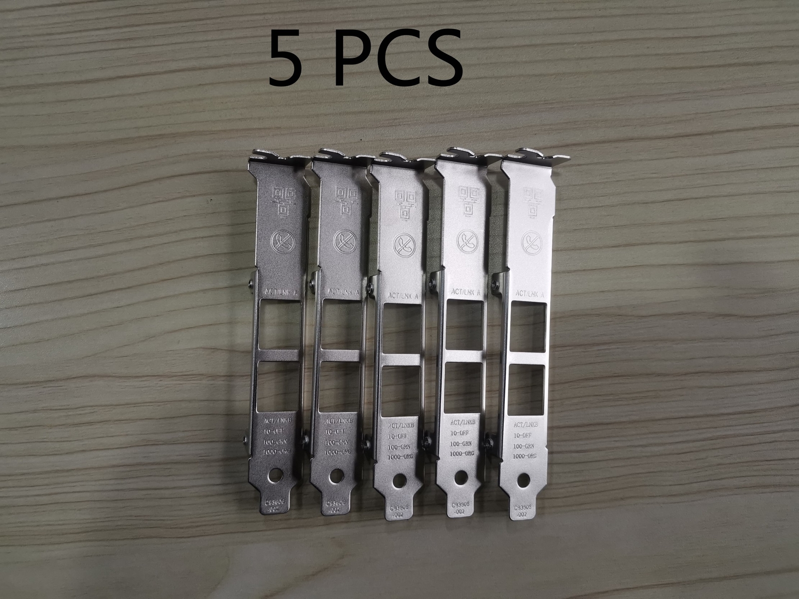5PCS Full Height Bracket for Intel EXPI9402PT 8492MT 82576EB 82576GB HP NC360T