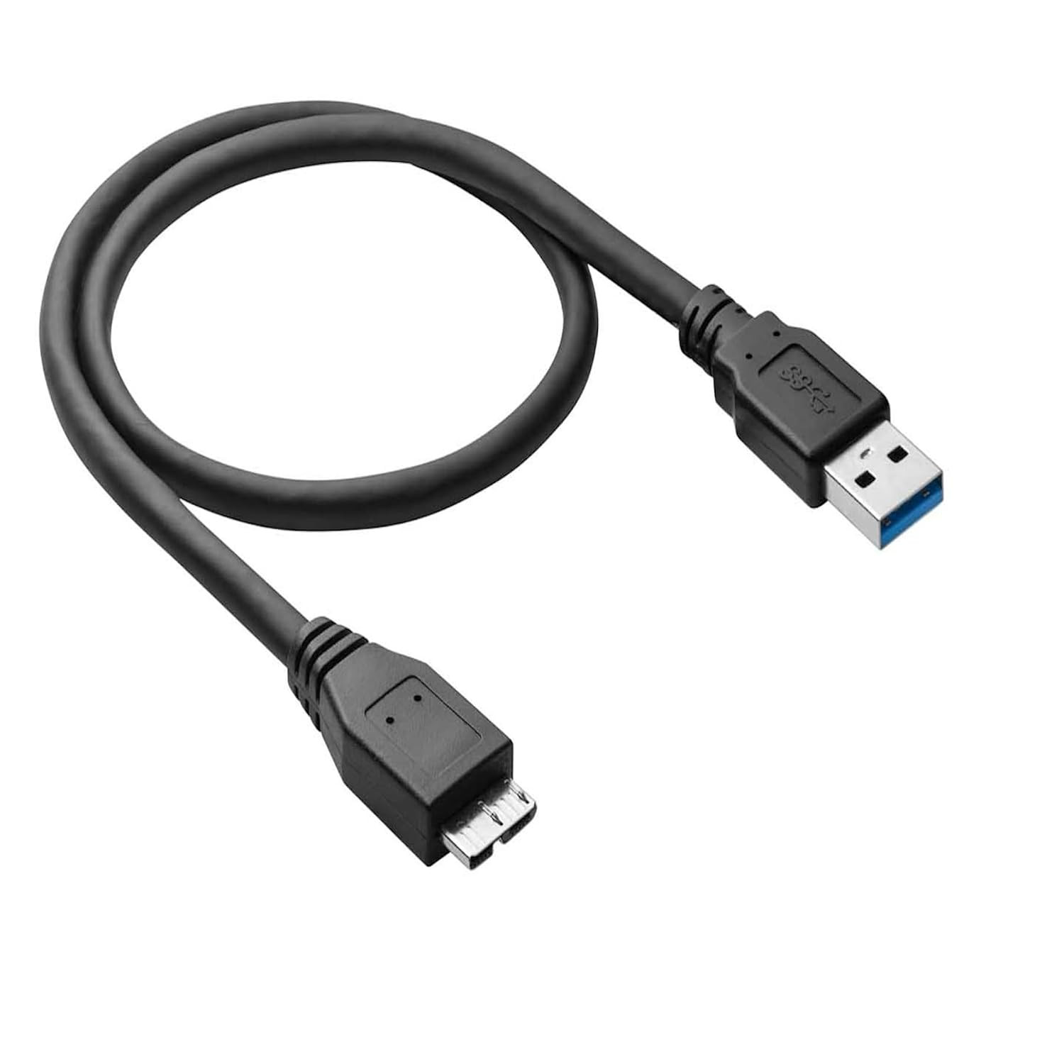 External Hard Drive Cord Micro B to USB 3.0 Cable for Seagate WD Passport
