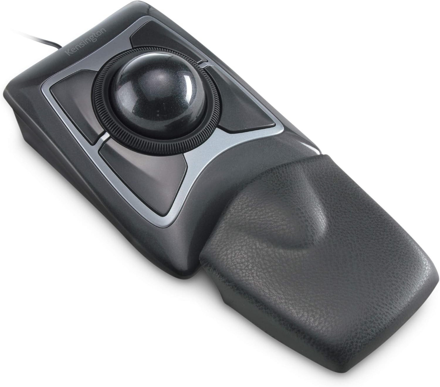 Trackball Mouse (K64325), 5 inches wide x 5-3/4 inches deep x 2-1/2 inches high