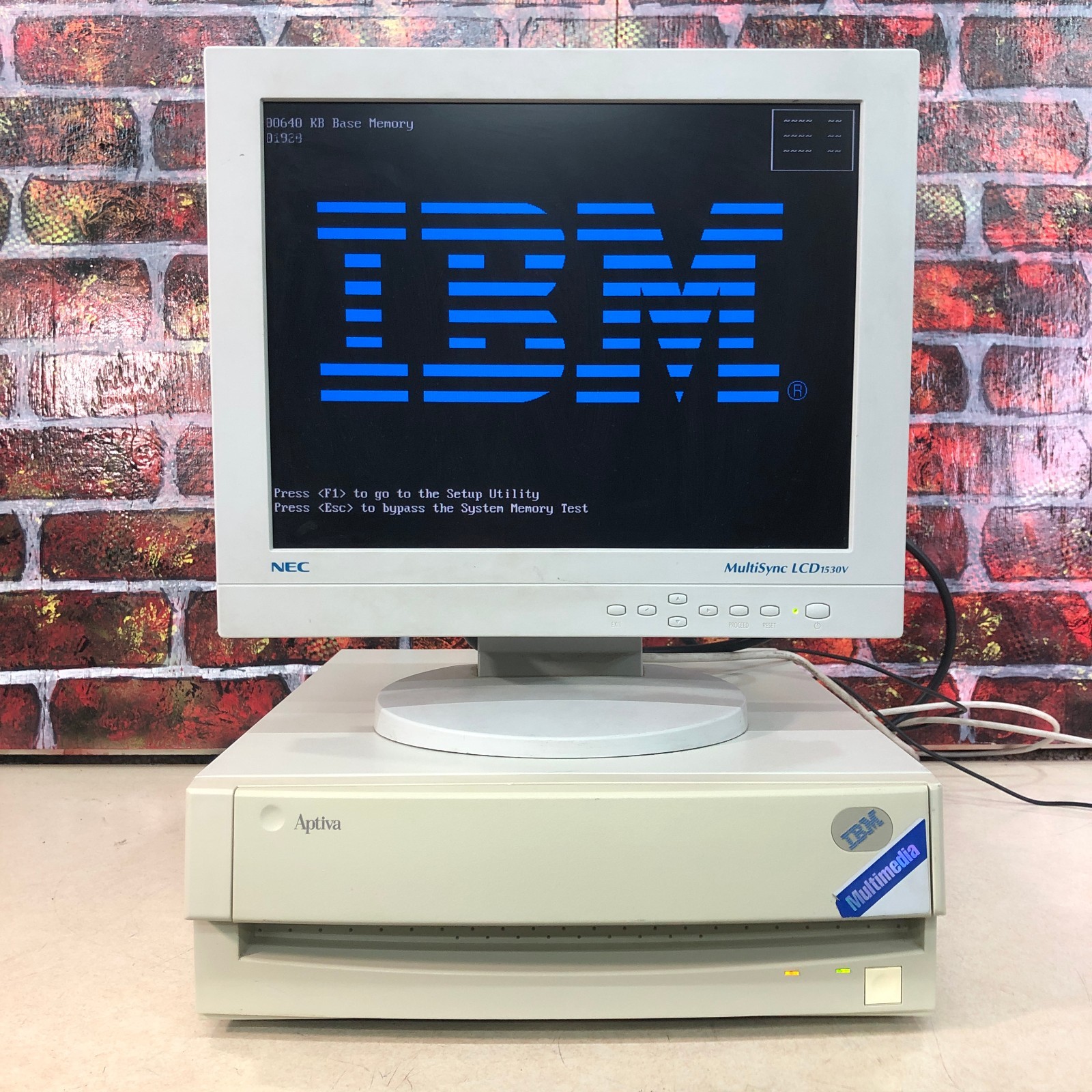 IBM Aptiva 2144-M51 Retro Gaming PC Pentium 100MHz 8MB RAM w/HDD No OS