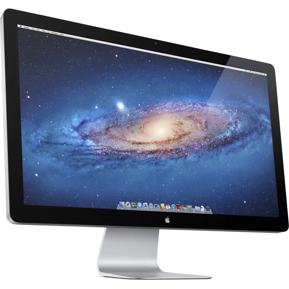Apple 27" LED Cinema Display in Original Box, VESA Mount, USB-C adapter 